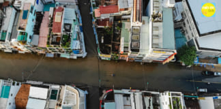 Nước ngập ở Cần Thơ | Toàn cảnh Flycam và cảm nhận người dân tại đây Bến Ninh Kiều Cần Thơ ngập lụt