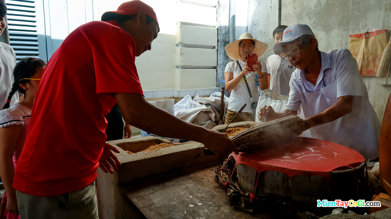 Hand made traditional noodles