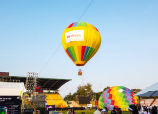 Lễ hội khinh khí cầu Việt Nam có gì | Thời gian diễn ra | Cách đăng ký Khinh khí cầu bay khoảng 30m