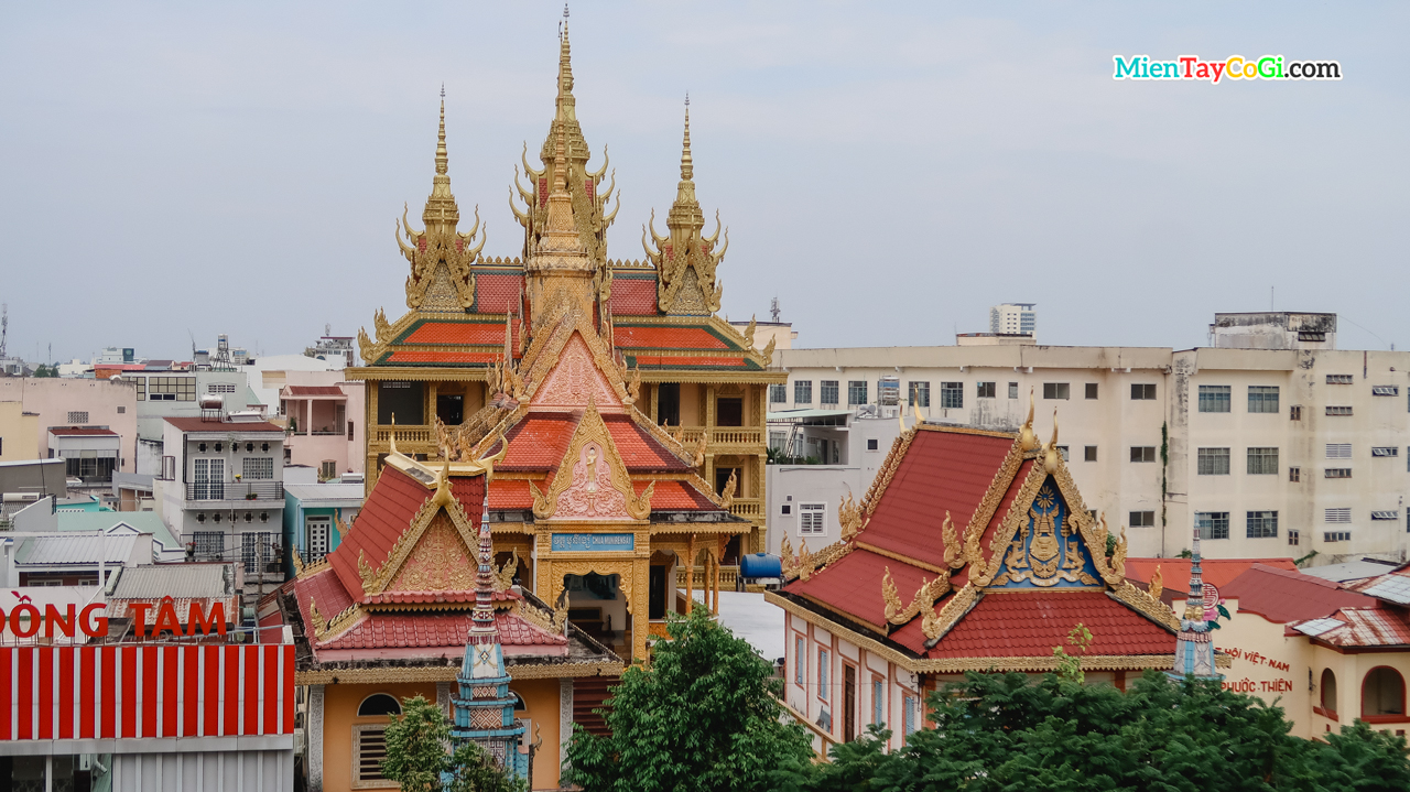 Chùa Khmer Cần Thơ | Muniransay វត្ត មុនីរង្សី có gì | Đường đi | Kiến Trúc