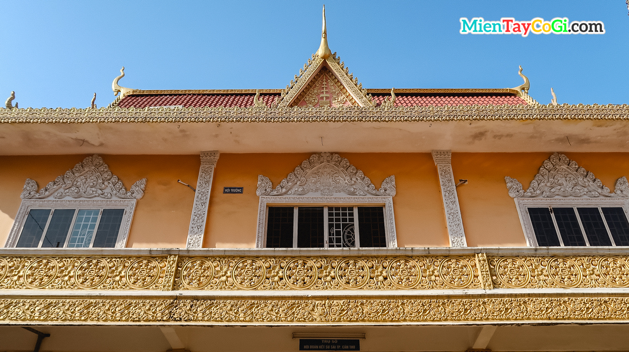 Phòng hội trường chùa Khmer