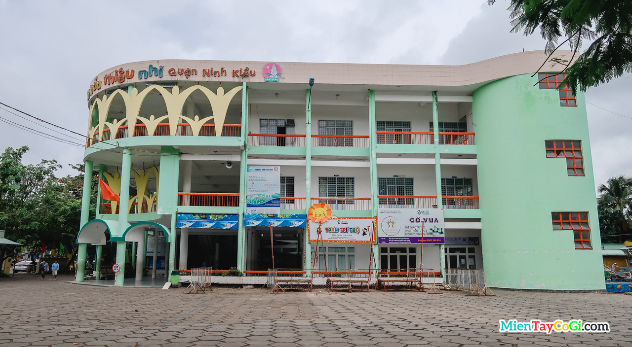 Trung tâm văn hóa thiếu nhi quận Ninh Kiều Cần Thơ