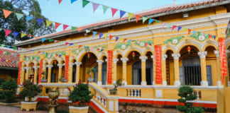 Chùa Nam Nhã Cần Thơ | Chi tiết thuyết minh | Hướng dẫn tham quan Chánh điện chùa Nam Nhã Bình Thủy Cần Thơ