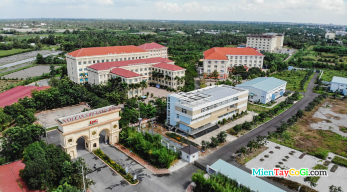 Đại học Nam Cần Thơ | Thông tin chi tiết trường A-Z | Hình ảnh flycam mới Đại học Nam Cần Thơ