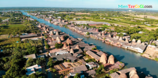 Lò Gạch Mang Thít Vĩnh Long | Bộ ảnh Flycam | Hướng dẫn đường đi Lò gạch Mang Thít Vĩnh Long