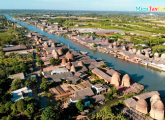 Lò Gạch Mang Thít Vĩnh Long | Bộ ảnh Flycam | Hướng dẫn đường đi Lò gạch Mang Thít Vĩnh Long