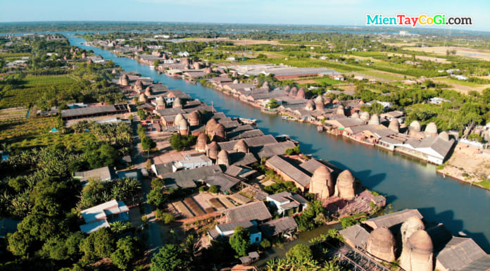 Lò Gạch Mang Thít Vĩnh Long | Bộ ảnh Flycam | Hướng dẫn đường đi Lò gạch Mang Thít Vĩnh Long