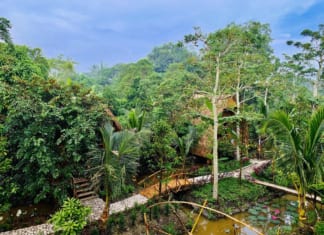 Review Bamboo Eco Village Cần Thơ | Đường đi | Bảng giá | Phòng View vườn Bamboo Eco Village Cần Thơ