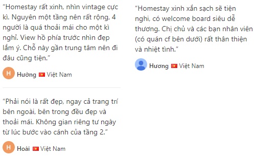 Đánh giá về Út 12 homestay Cần Thơ của khách ở trên mạng xã hội