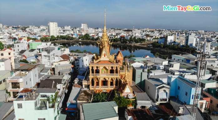 Chùa Khmer hồ Xáng Thổi Cần Thơ | Chi tiết về Pitu Khosa Rangsay Chùa Khmer bờ hồ Xáng Thổi Pito Khoma RangSay Cần Thơ