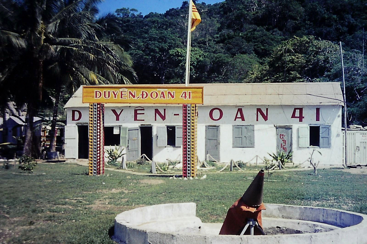 Căn cứ của Duyên Đoàn 41 VNCH năm 1968 ở đảo Hòn Khoai - Cà Mau