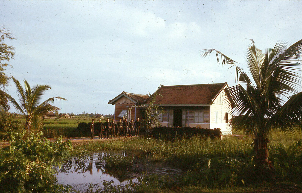 Ngôi nhà xưa ở Cà Mau năm 1962