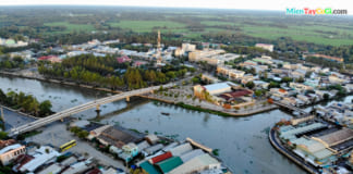 Hình ảnh Long Mỹ Flycam | Nhìn từ trên cao Long Mỹ thôn lạ lẫm vô cùng Long Mỹ từ trên cao qua góc nhìn flycam