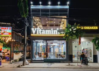 Quán Vitamin + Cần Thơ hồ Bún Xáng | Review quán trà sữa mì cay ĐẸP Quán Vitamin + Cần Thơ