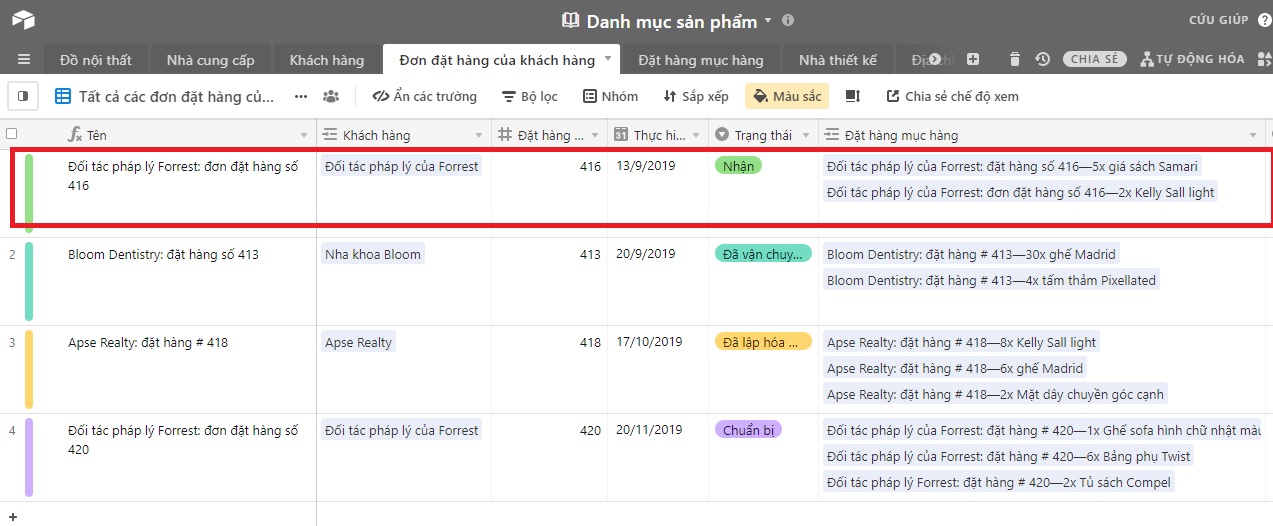 Record của Airtable là gì