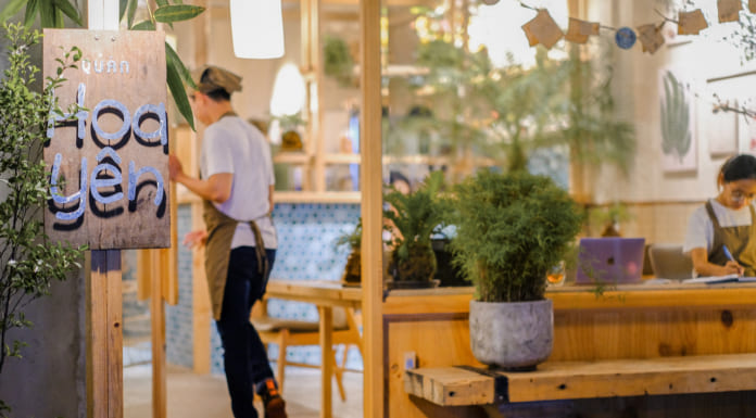 Cà phê Hoa Yên Cần Thơ | Hoa của An Yên giữa lòng thành phố Quán cà phê Hoa Yên Cần Thơ