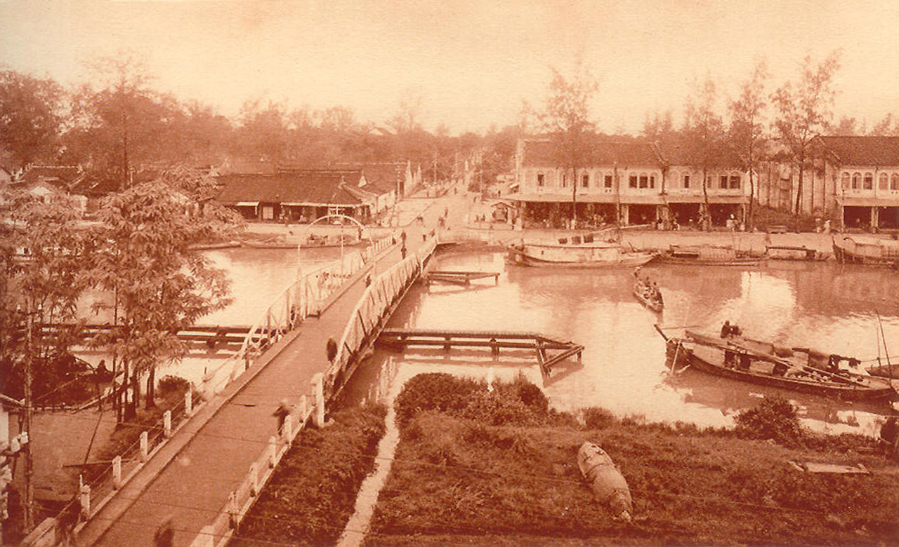 Cầu quay Bạc Liêu những năm 1920s