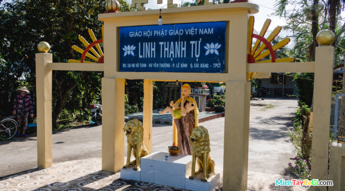 Chùa Mẹ Bồng Con Cần Thơ (Linh Thạnh Tự) | Ngôi chùa yên bình Linh Thạnh Tự Cần Thơ