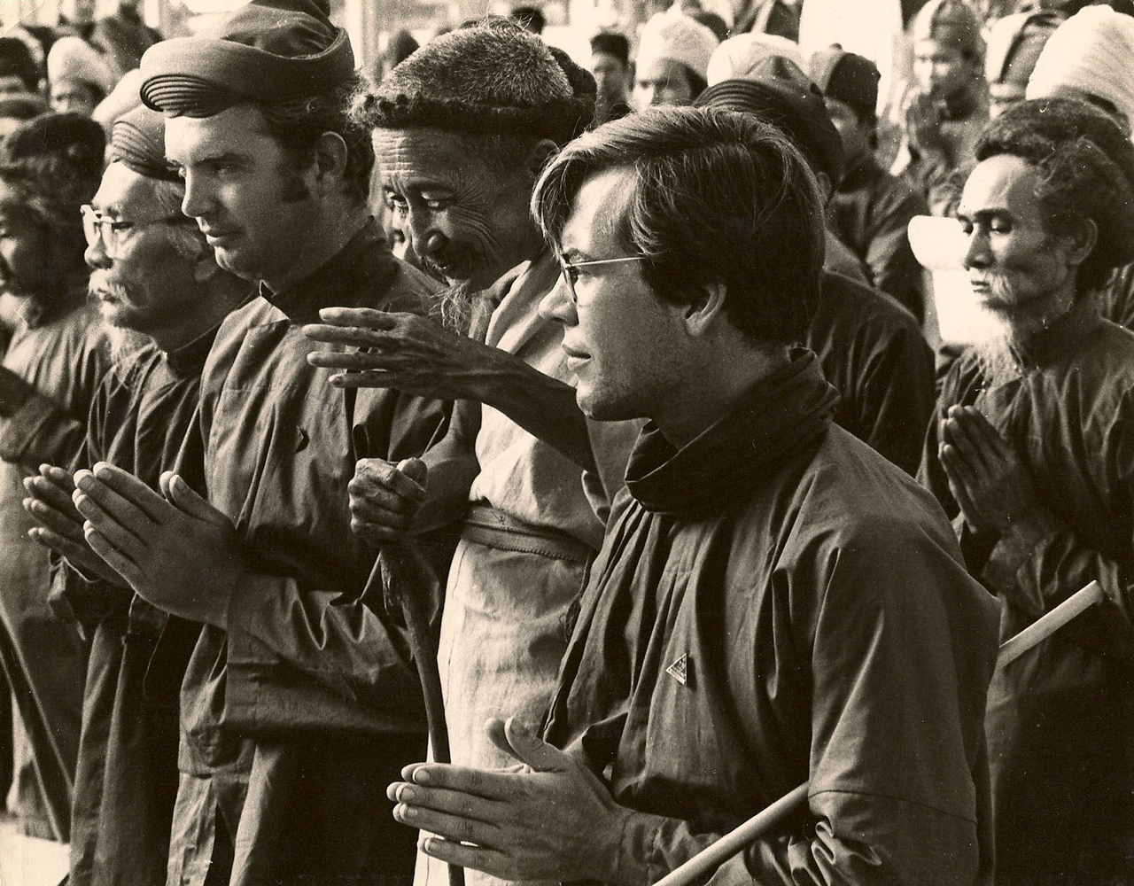 Ông Đạo Dừa và con trai nhà văn John Steinbek trong thời gian đi lính tại Việt Nam