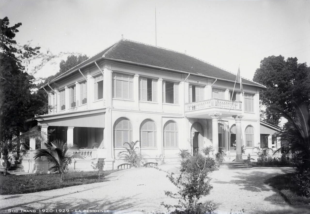 Dinh tỉnh trưởng Sóc Trăng thập niên 1920s