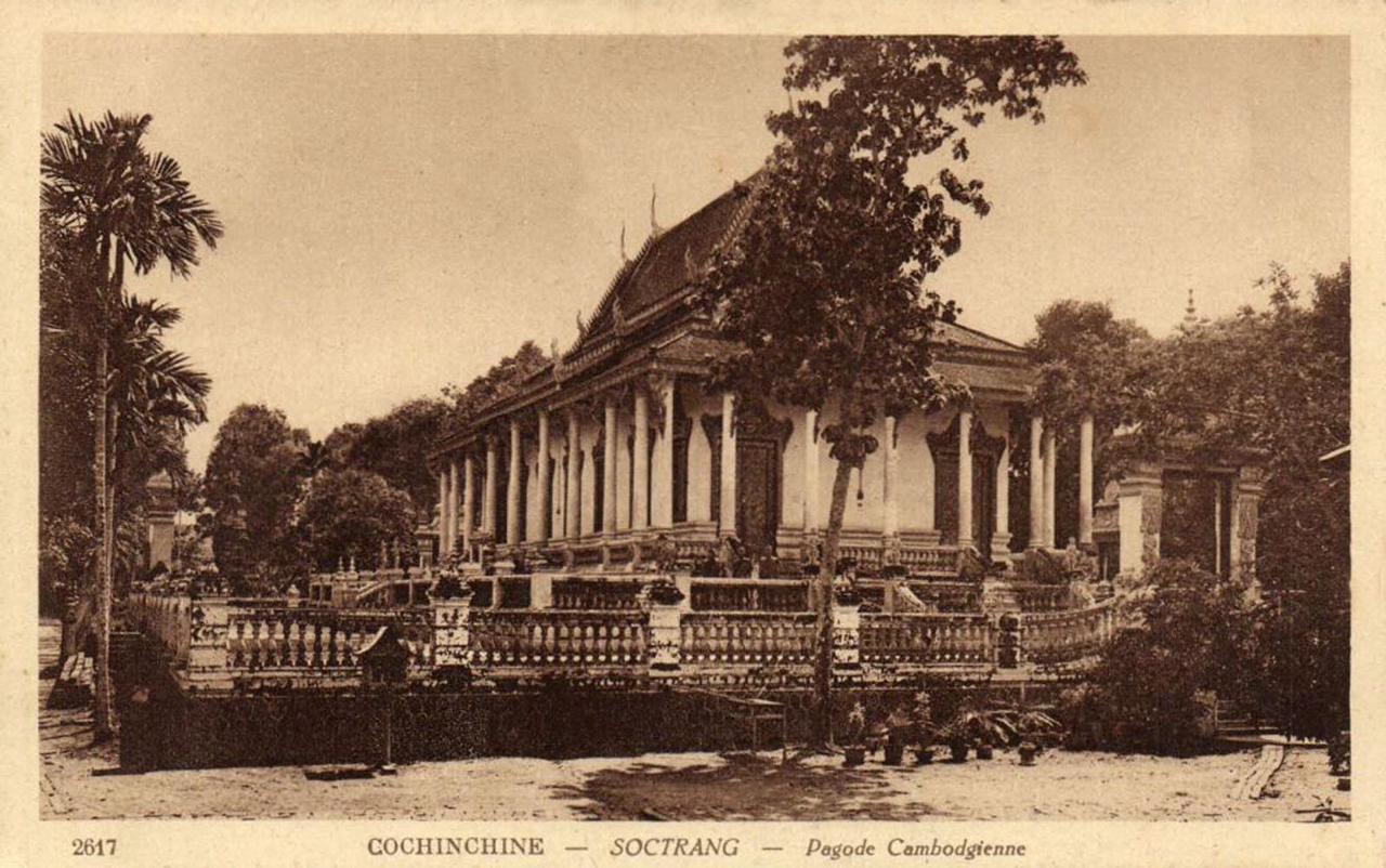 Chùa Khmer ở Sóc Trăng xưa