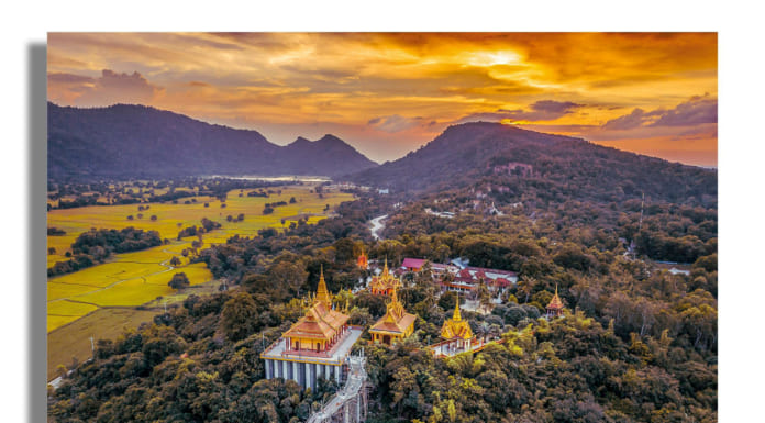 Chùa Tà Pạ – núi Tri Tôn – An Giang | Đường đi | Kiến trúc Khung cảnh tuyệt vời của chùa núi Tà Pạ