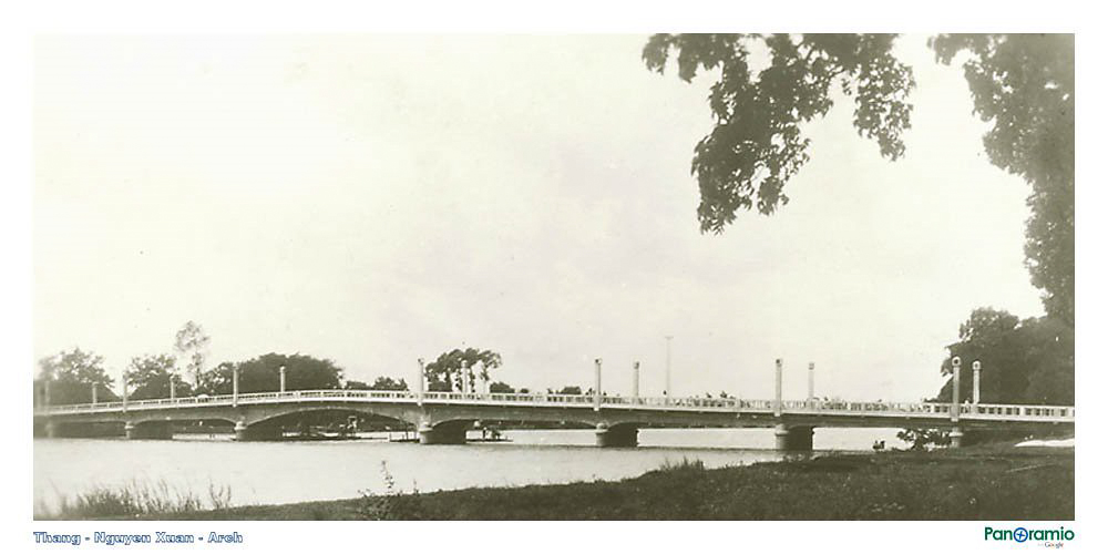 Cầu Henry Bridge Long Xuyên 1921-1935 | Nay là cầu Hoàng Diệu