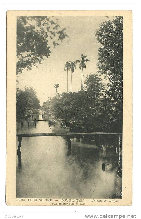 Con kênh ở Long Xuyên vào năm 1930