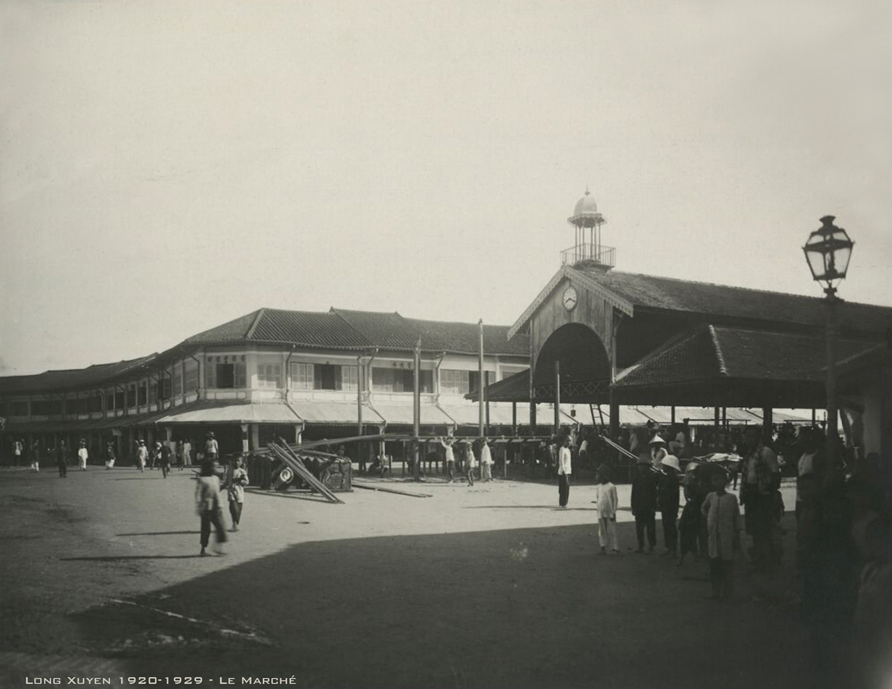 Chợ Long Xuyên thập niên 1920s