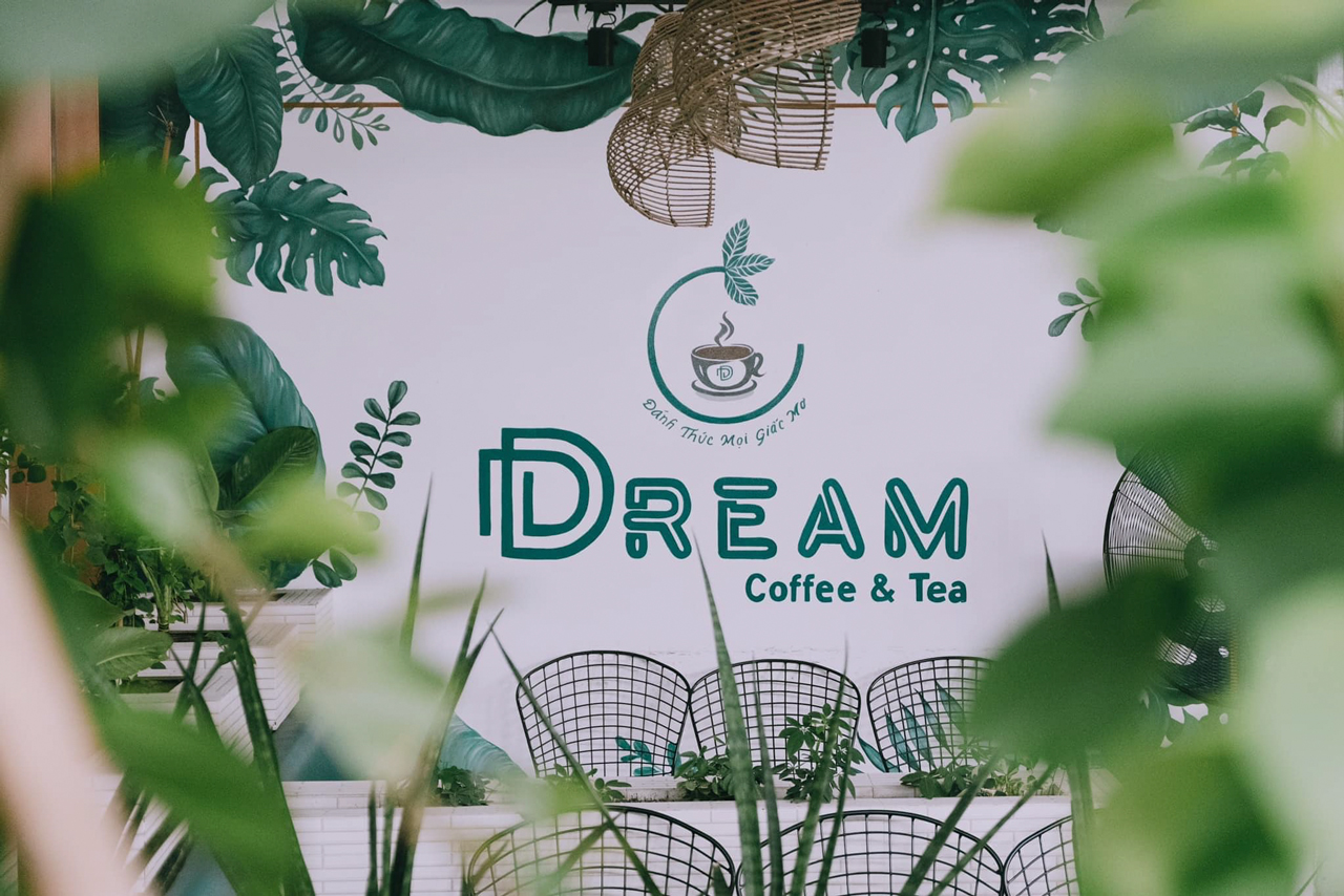 Dream Coffee Cần Thơ | Quán cà phê sân vườn rộng | Nhiều cây xanh