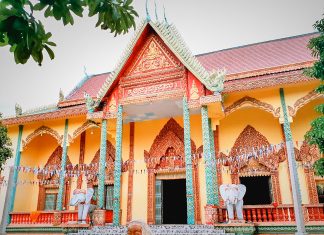 Chùa Wach Pich (Wáth Pích) Sóc Trăng Chánh điện chùa Wach Pich