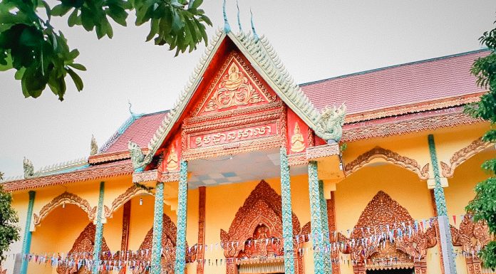 Chùa Wach Pich (Wáth Pích) Sóc Trăng Chánh điện chùa Wach Pich