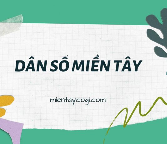Dân số miền Tây Dân số miền Tây