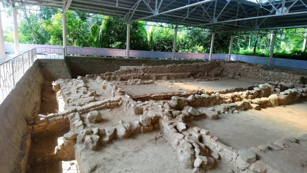 Vết tích sót lại của nền văn hóa Óc Eo ở núi Ba Thê An Giang