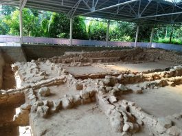 Vết tích sót lại của nền văn hóa Óc Eo ở núi Ba Thê An Giang